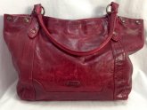 Distressed Leather Tote Bag