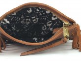 Faux Leather Crossbody Bag