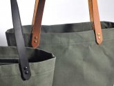 Leather and Canvas Tote Bags