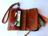 Leather Cell Phone Wallets Wristlet