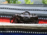 Leather Overnight Travel Bag