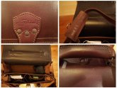 Leather Saddlebag Briefcase