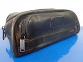 Mens Leather Shave Bag