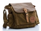 Messenger Bags Canvas Leather