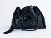 Patent Leather Shoulder Bag