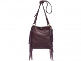 Purple Leather Crossbody Bags