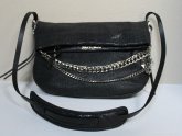 Small Black Leather Crossbody Bag