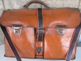 Vintage Leather School Bag