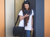 Womens Leather Messenger Bags