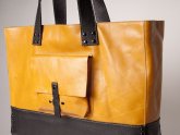 Yellow Tote Bags Leather