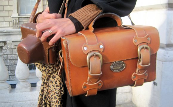 Vintage Leather Camera Bags